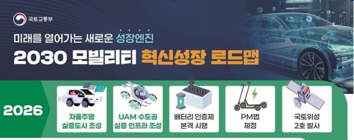 내년에 완전자율주행 상용화…'2030 모빌리티 로드맵' 발표